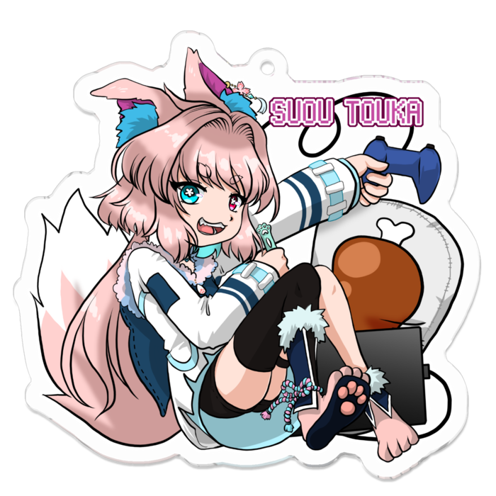 アクリルキーホルダー - 70 x 70 (mm)