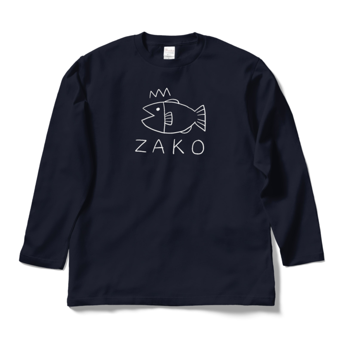 ロングスリーブTシャツ - L - ネイビー