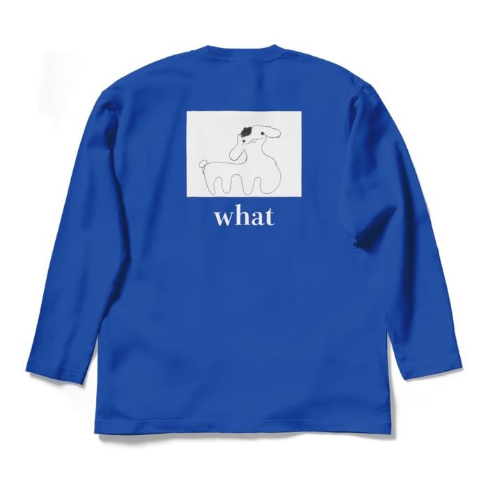 ロングスリーブTシャツ - L - ロイヤルブルー