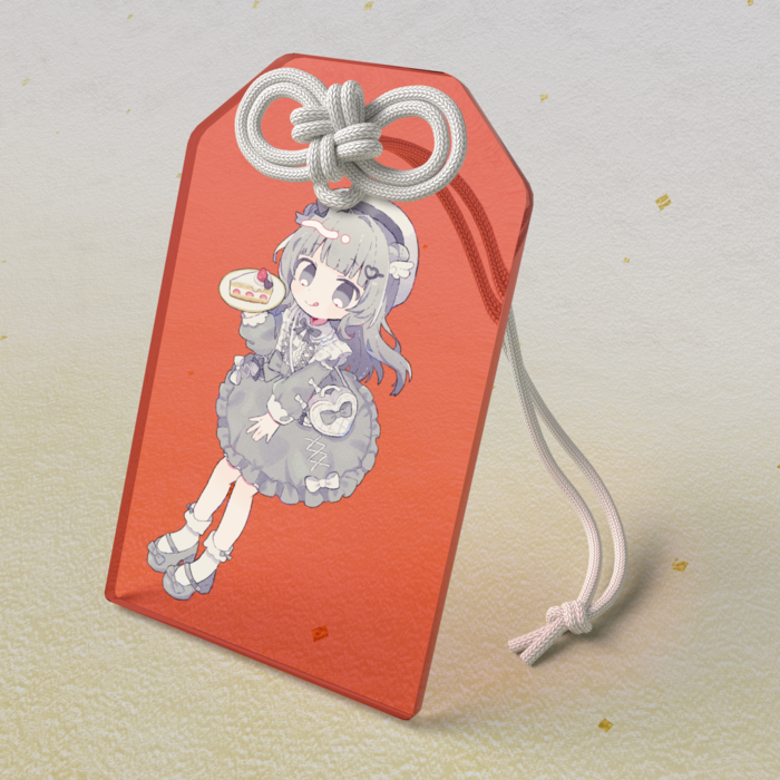 アクリルお守り - 50 × 80mm(2)