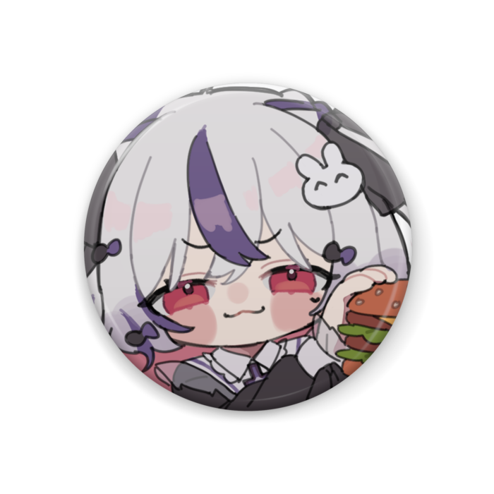 缶バッジ - 44mm(ハンバーガー)