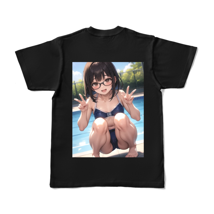 カラーTシャツ - S - ブラック (濃色)