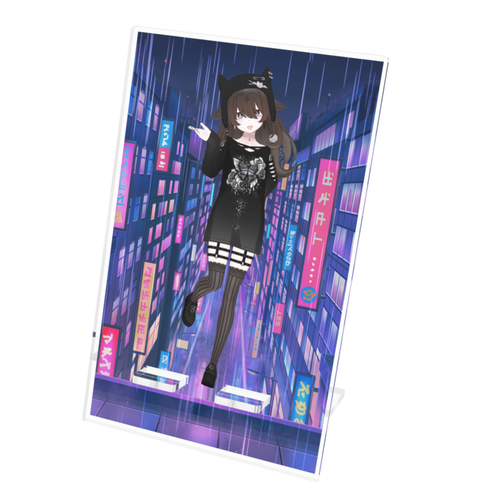 アクリルスマホスタンド - 100x160mm