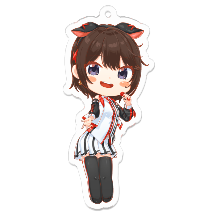 アクリルキーホルダー （林檎さん）