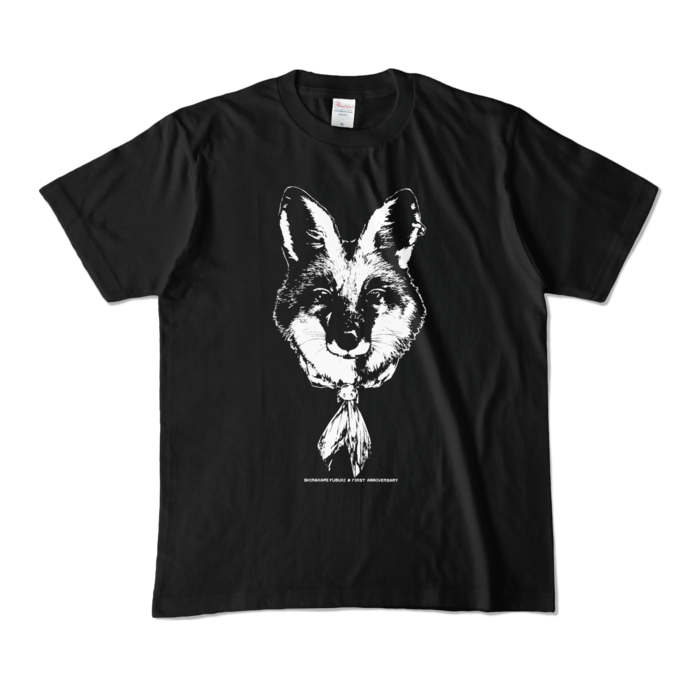 カラーTシャツ(濃色) - M - 正面 - ブラック
