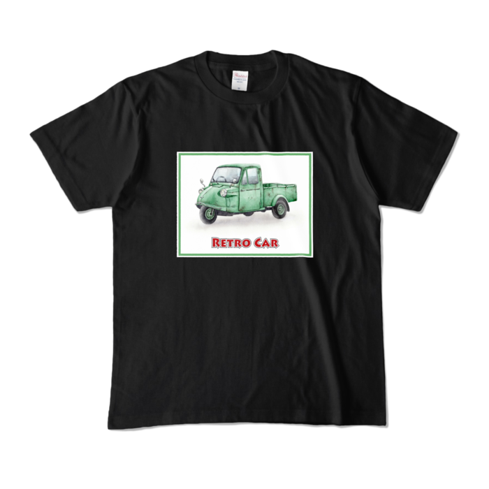 カラーTシャツ - M - ブラック （濃色）