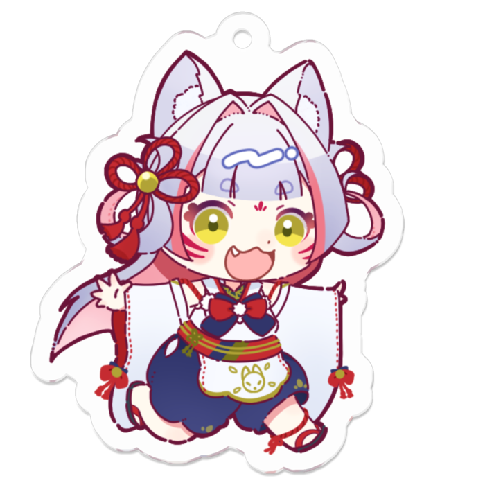 アクリルキーホルダー - 50 x 50 (mm)