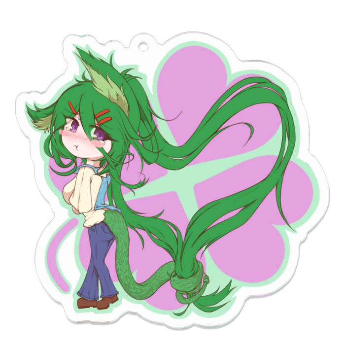 アクリルキーホルダー - 70 x 70 (mm)