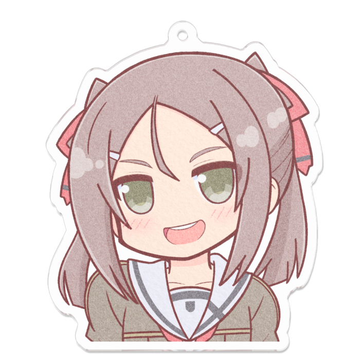 アクリルキーホルダー（コーティング） - 70 x 70 (mm)