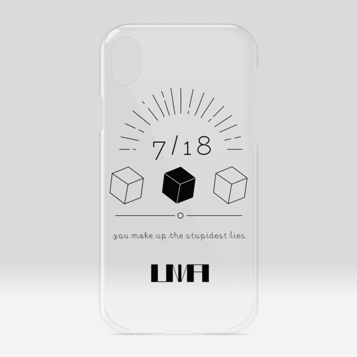 クリアiPhoneケース - iPhone XR