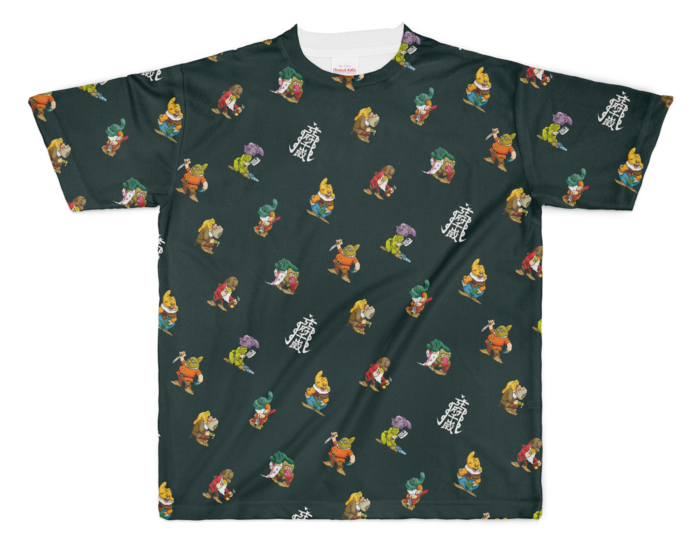 フルグラフィックTシャツ - XL - 両面印刷