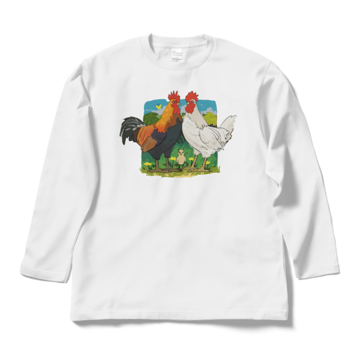 ロングスリーブTシャツ - L - ホワイト