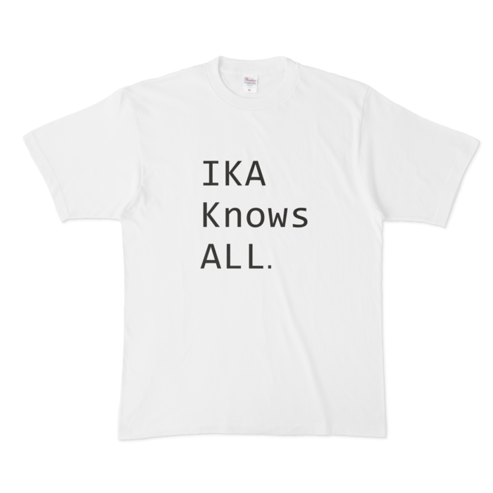 Tシャツ - XL - 正面