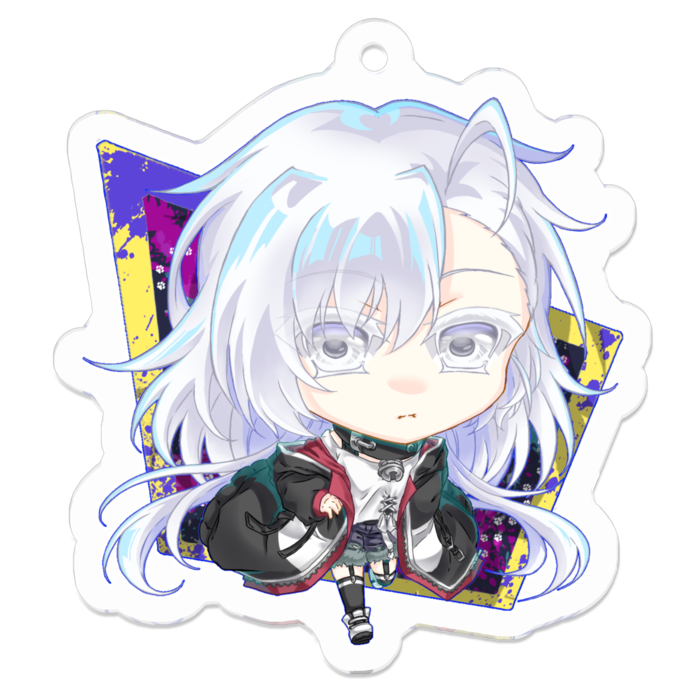 アクリルキーホルダー - 50 x 50 (mm)