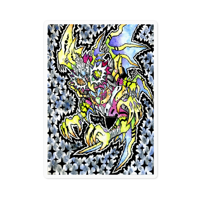 ステッカー - 100 x 100 (mm)