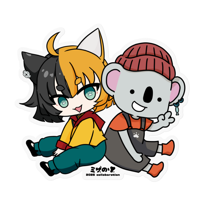 ステッカー - 100 x 100 (mm)