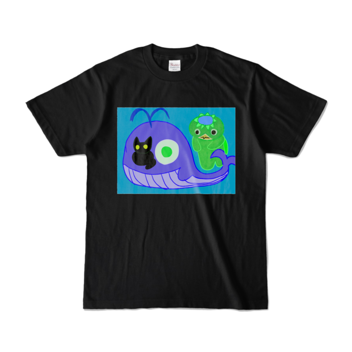 カラーTシャツ - S - ブラック (濃色)