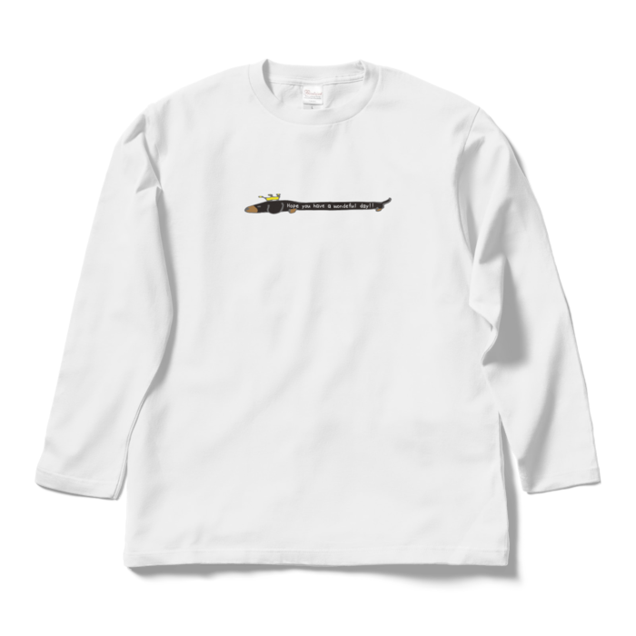 ワンダフルロングスリーブTシャツ - L - ホワイト