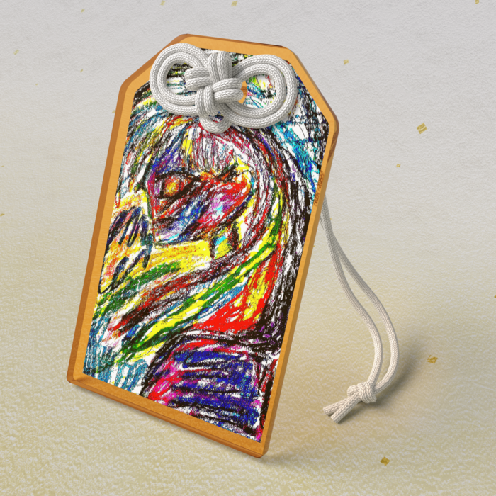 アクリルお守り - 50 × 80mm(3)