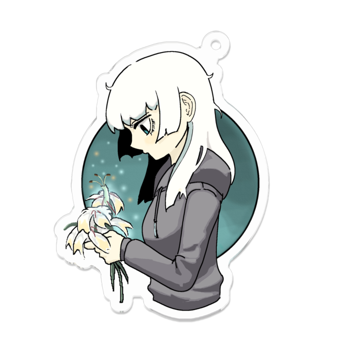 アクリルキーホルダー - 70 x 70 (mm)