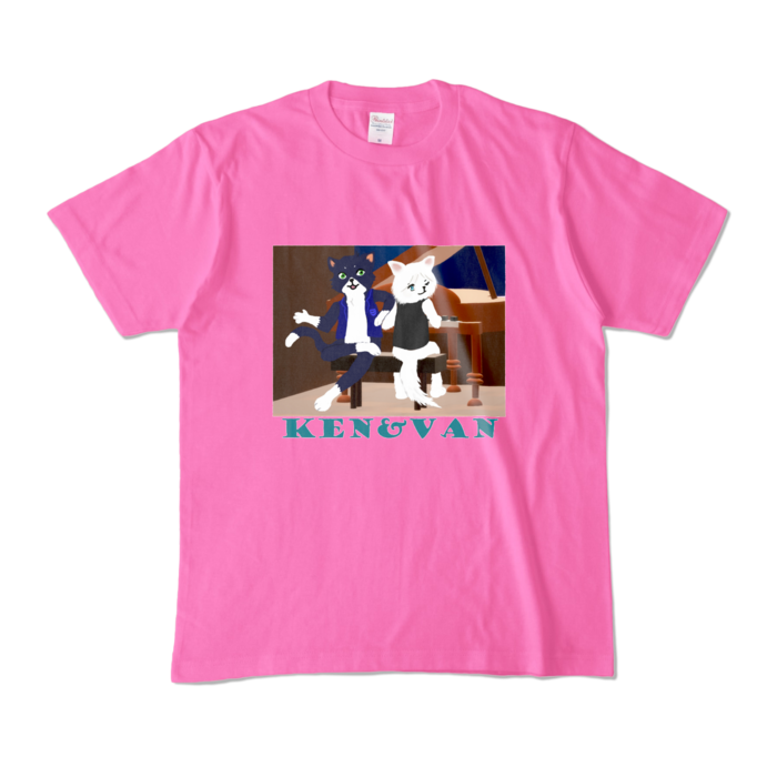 カラーTシャツ - M - ピンク (濃色)