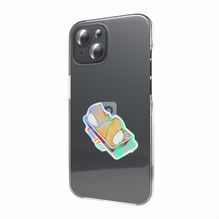 ホログラムスマホステッカー - 縦(1)