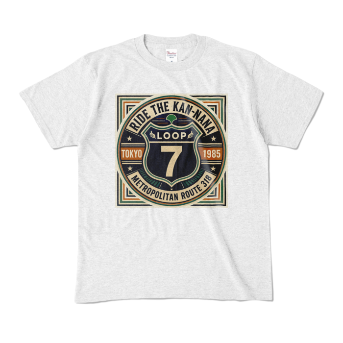 カラーTシャツ - M - アッシュ (淡色)
