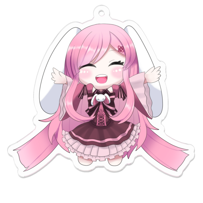 アクリルキーホルダー - 70 x 70 (mm)