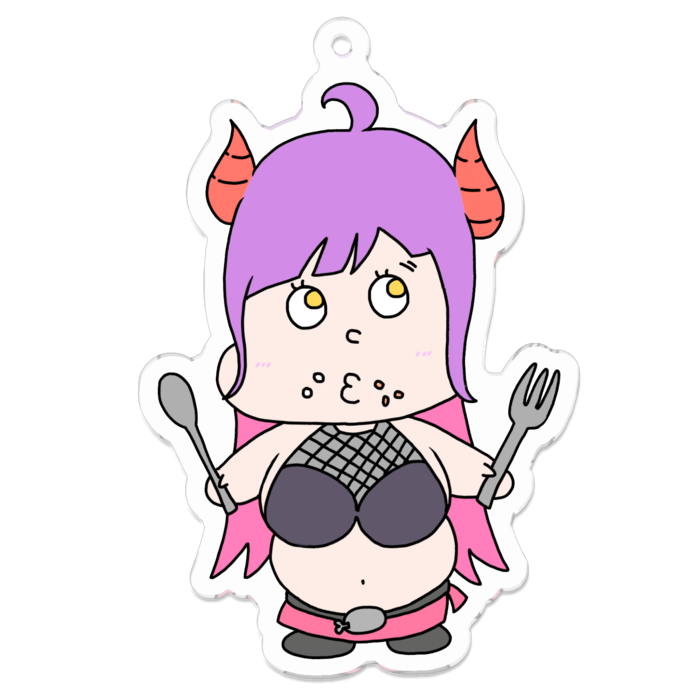 アクリルキーホルダー - 70 x 70 (mm)