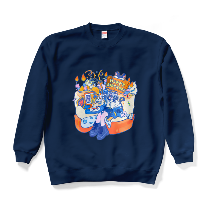 スウェット - XL - ネイビー