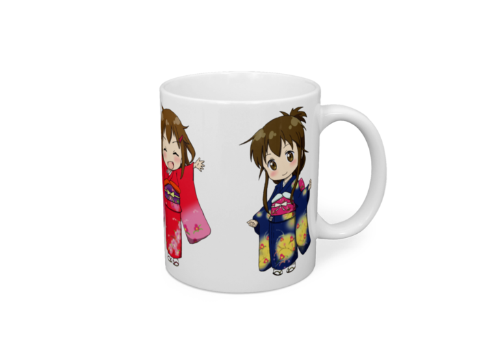 マグカップ - 直径 8 cm / 高さ 9.5 cm
