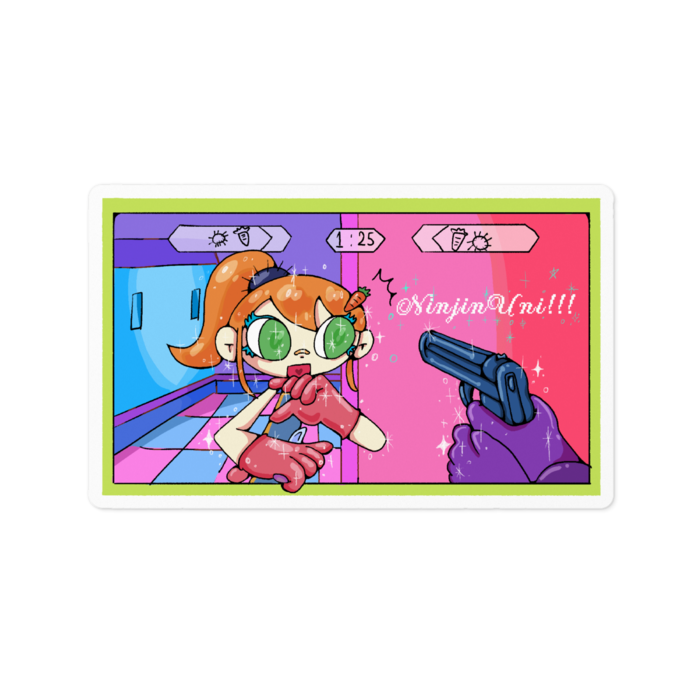 ステッカー - 100 x 100 (mm)