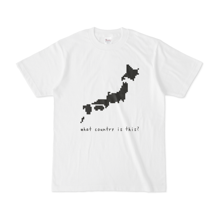 Japan mapTシャツ - S