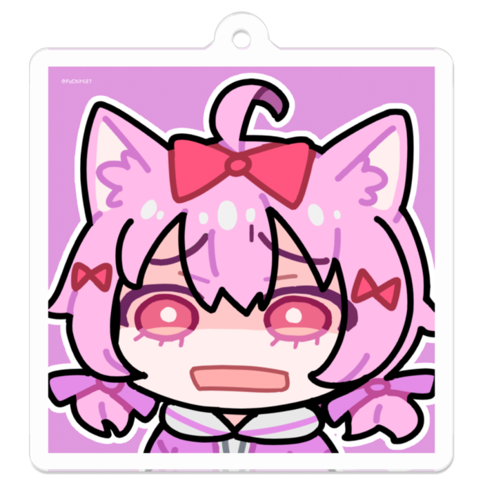 アクリルキーホルダー - 50 x 50 (mm)