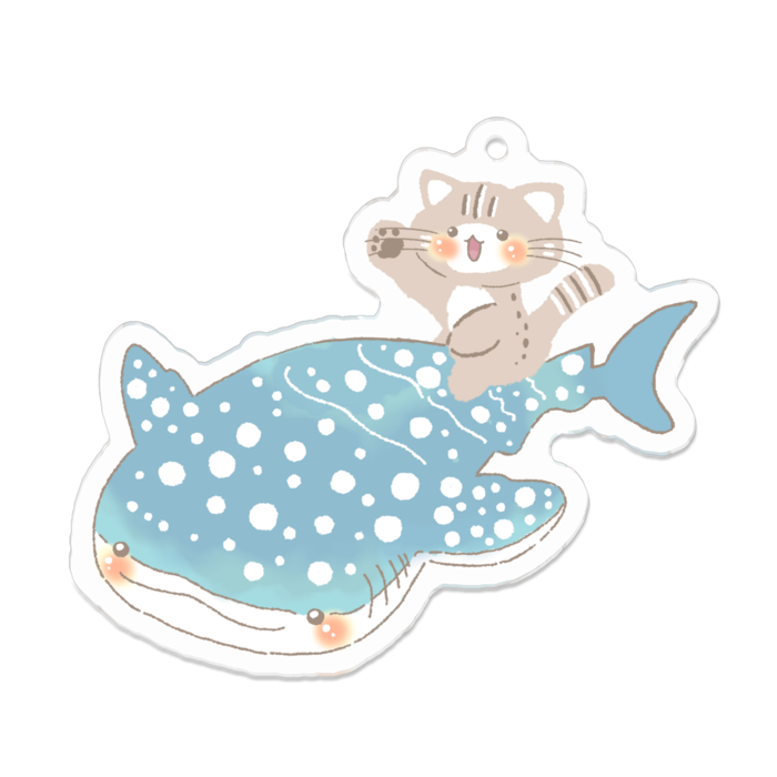 アクリルキーホルダー - 70 x 70 (mm)