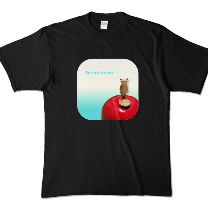 カラーTシャツ - XL - ブラック (濃色)