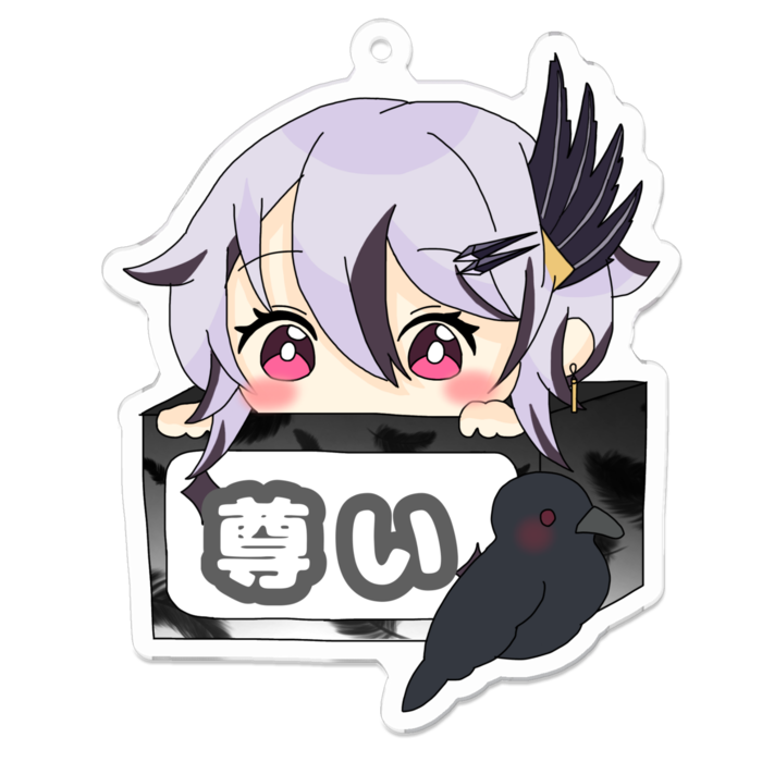 アクリルキーホルダー - 70 x 70 (mm)