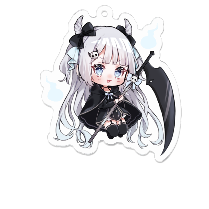 アクリルキーホルダー（コーティング） - 70 x 70 (mm)