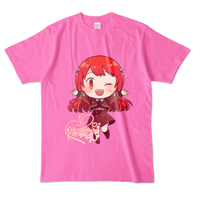 カラーTシャツ - L - ピンク (濃色)