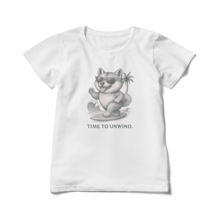 レディースTシャツ - L - 白