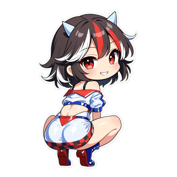 ステッカー - 160 x 160 (mm)(キャラのみ)