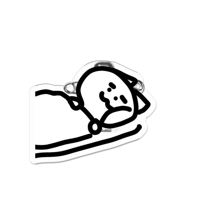 アクリルバッジ - 50 x 50 (mm)