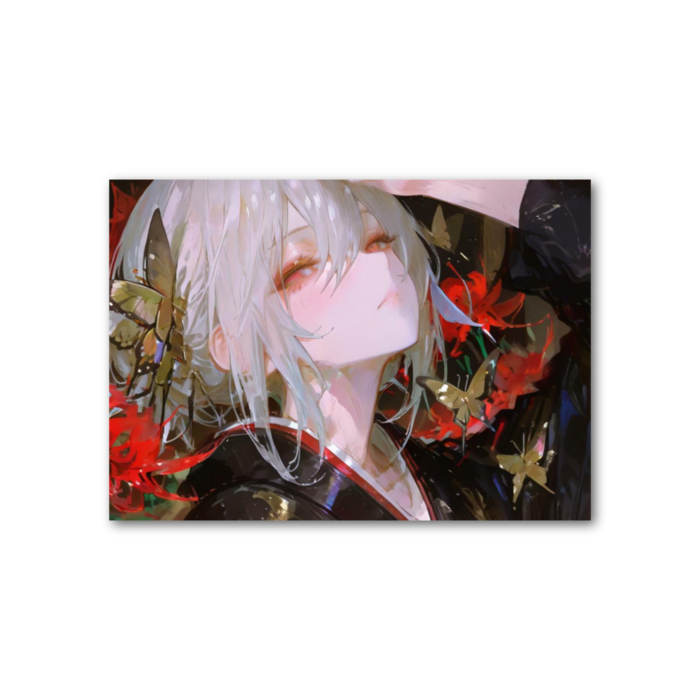 夜染   フォト風カード - 横 - 片面