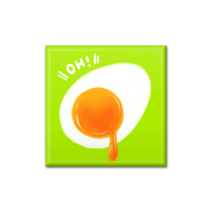 缶バッジ - 四角形40mm