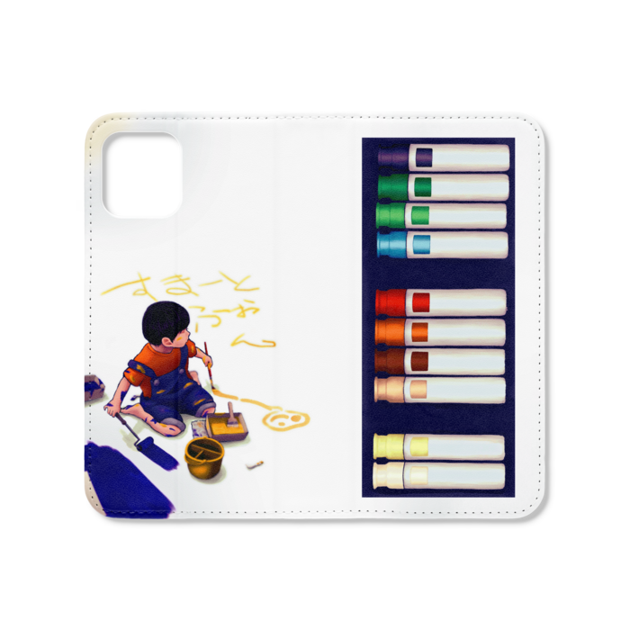 手帳型iPhoneケース（ベルトなし） - iPhone 11 Pro - ストラップ穴 なし