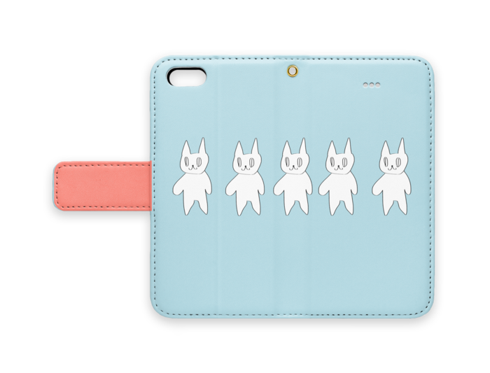 手帳型iPhoneケース - iPhone 5 / 5s / SE - ストラップ穴 あり