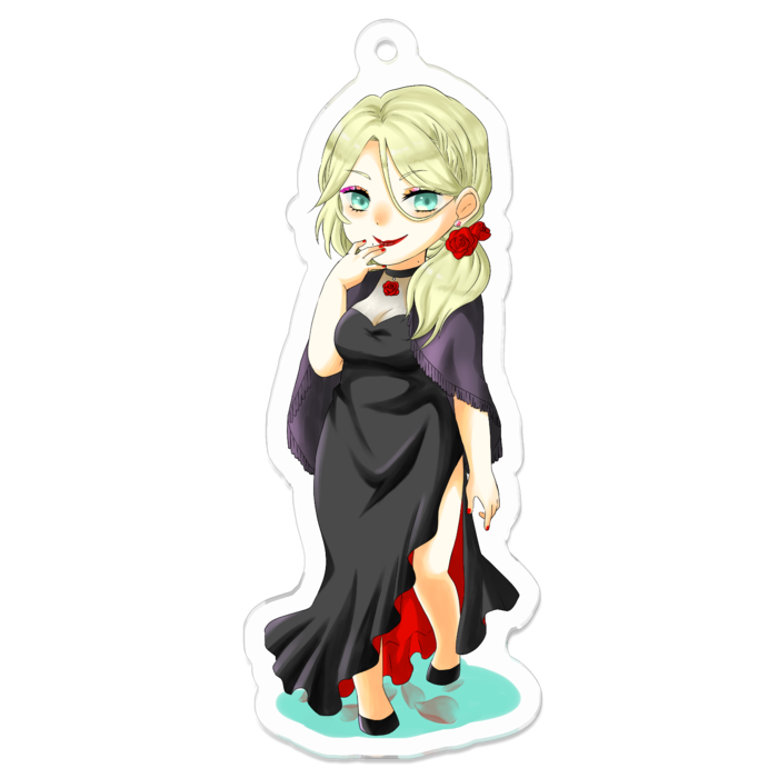 アクリルキーホルダー - 70 x 70 (mm)