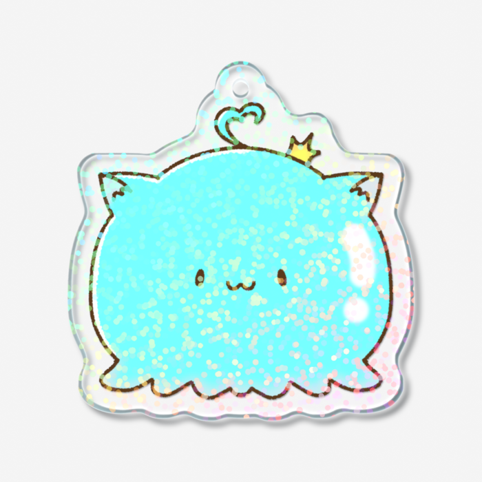 にゃんだこ(水色)