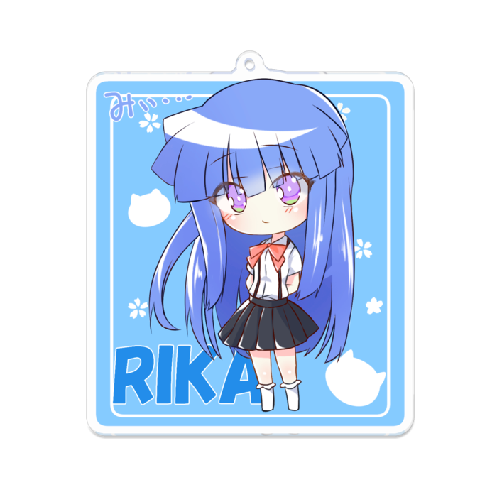 アクリルキーホルダー - 100 x 100 (mm)