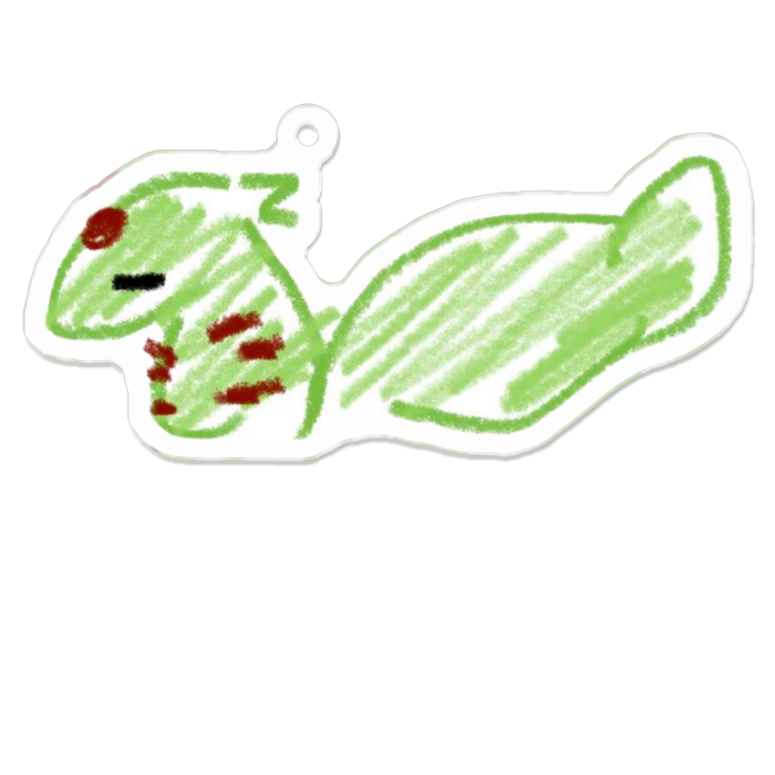 アクリルキーホルダー - 70 x 70 (mm)